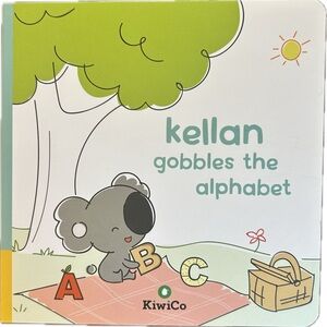 BUNDLE & SAVE🎉 Kellan Gobbles the Alphabet Board Book
